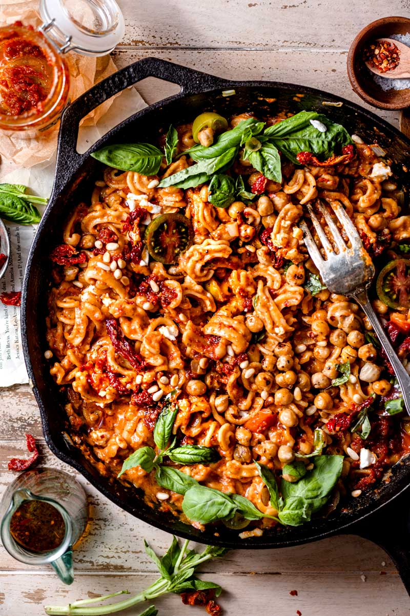 Sundried Tomato Pesto Pasta