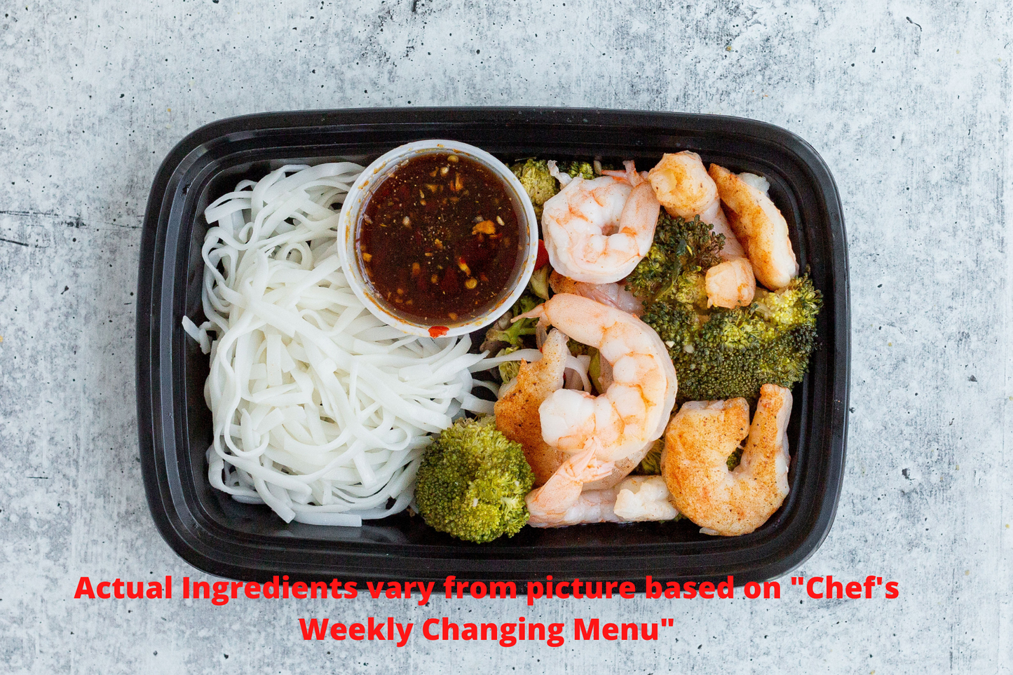 Chef's Menu Shrimp